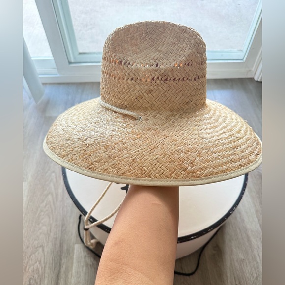 lack of color the vista tan wide brim straw cowboy summer sun beach hat small - Picture 7 of 7